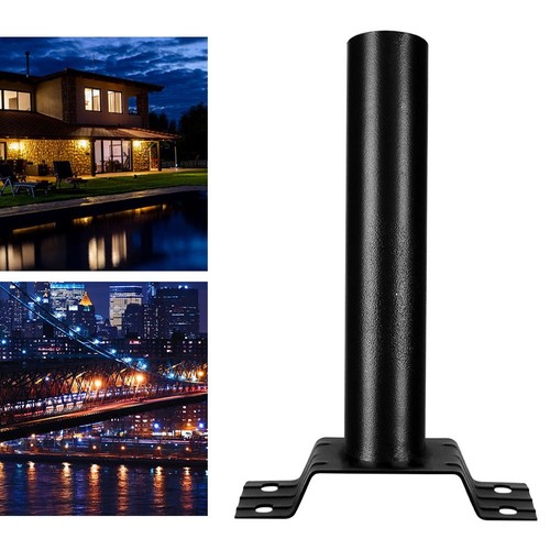 Black solar led outdoor - 1x,