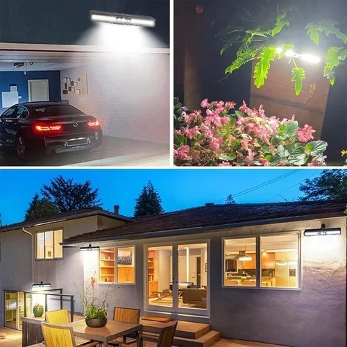 Solar fence light leds - solar,